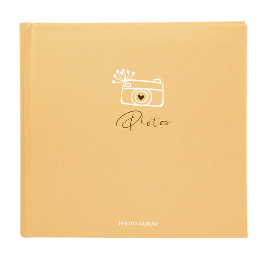 Kamera Kraft Fotoğraf Albümü Poşetli / Cepli – 200 Fotoğraf Kapasiteli, 10x15 - 23x23cm