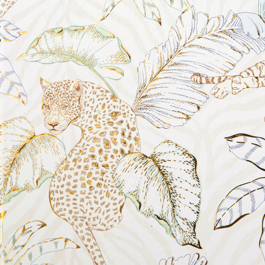 Goldbuch Felino A5 Notebook – 200 Pages, 100 gsm, Gold/Silver Embossed