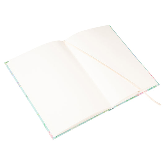 Goldbuch Nature's Melody Mint A5 Notebook – 200 Pages, 100 gsm, Gold/Silver Embossed
