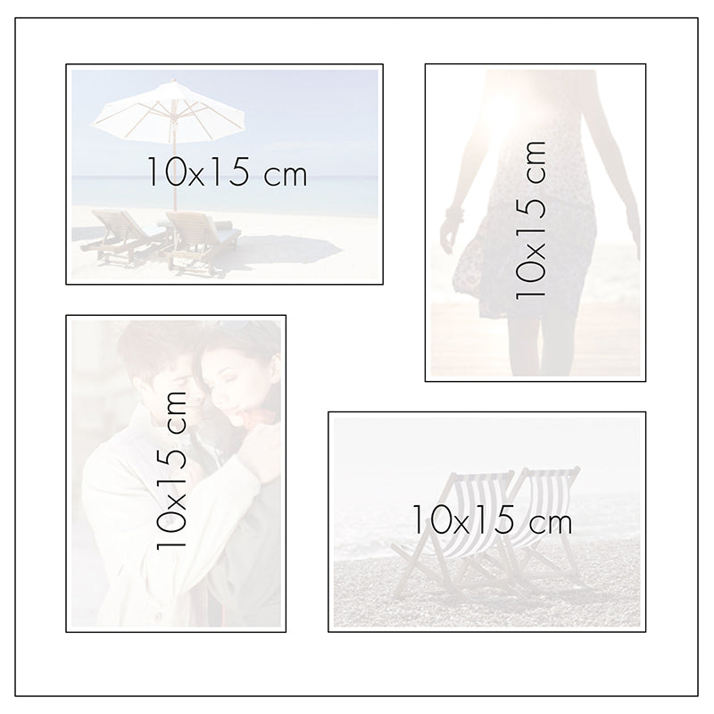 Wedding Photo Album – Mr. & Mrs. | 30x31 cm, 60 Pages,Silver Embossed Print