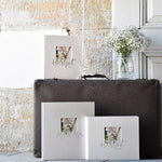 Wedding Photo Album – Mr. & Mrs. | 30x31 cm, 60 Pages,Silver Embossed Print
