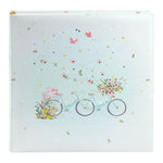 Floral Tandem Poşetli Fotoğraf Albümü - 200 Fotoğraf | 10x15 cm | Kabartmalı Kapak