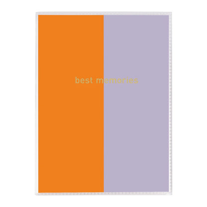 Fotoğraf Albümü – Coloration | 10x15 cm, 32 Fotoğraf, Altın Yaldızlı Yumuşak Kapak (3 Seçenek)