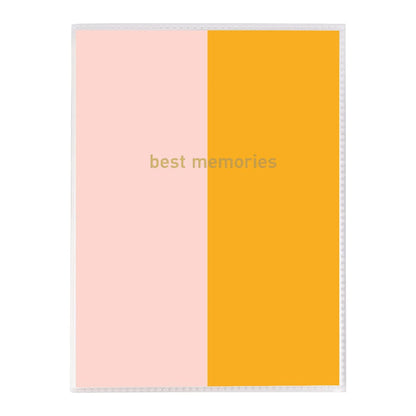 Fotoğraf Albümü – Coloration | 10x15 cm, 32 Fotoğraf, Altın Yaldızlı Yumuşak Kapak (3 Seçenek)