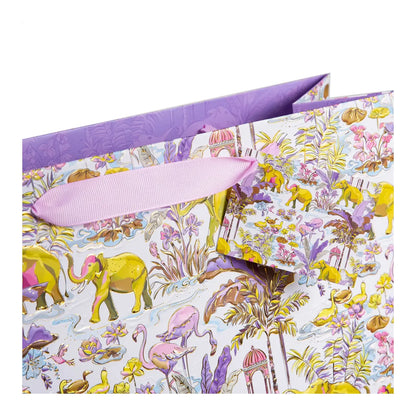 Karton Hediye Çantası – Insiginia Light | 27x13x33 cm | Gold Yaldızlı Lüks Tasarım