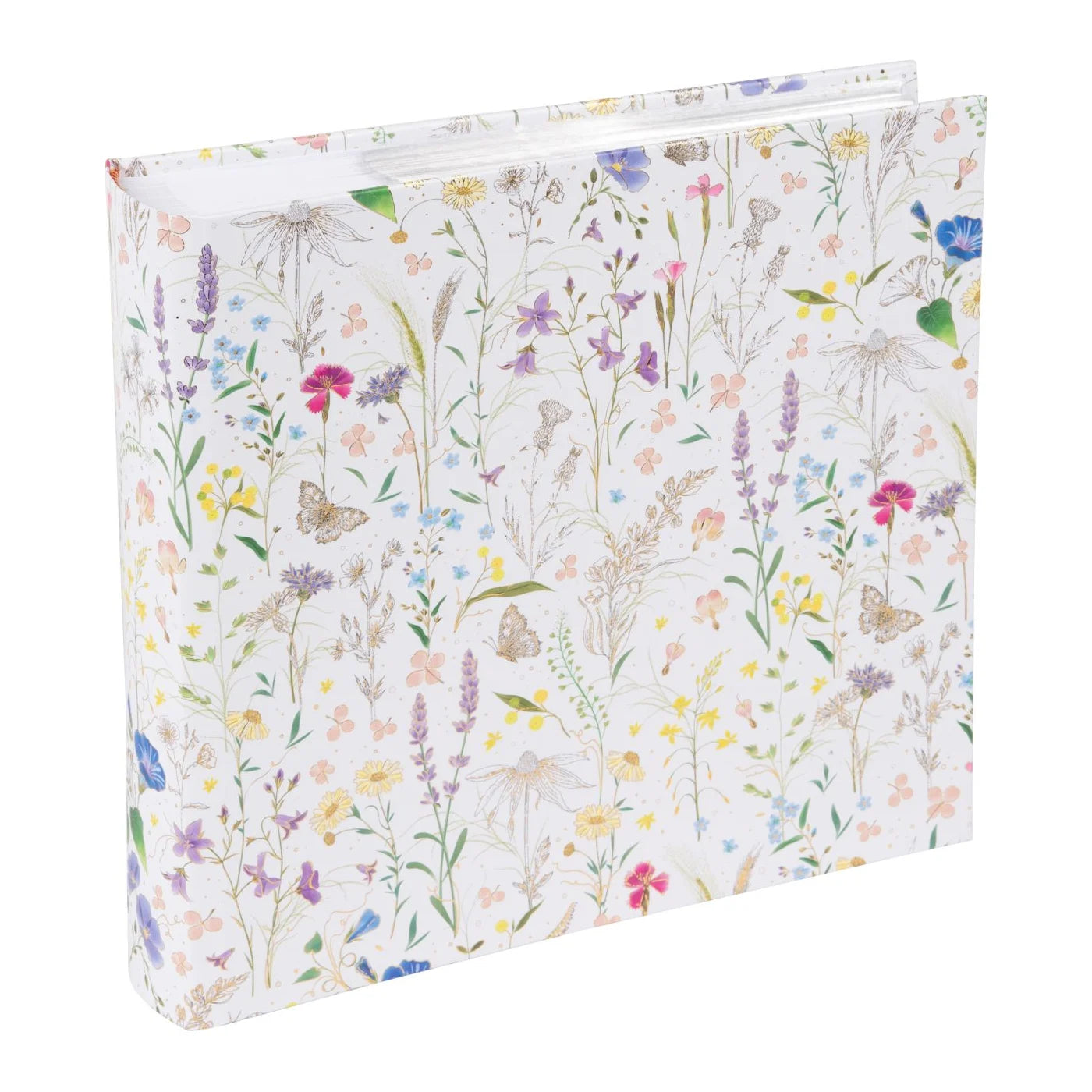 Goldbuch Summer Meadow White Fotoğraf Albümü – 200 Fotoğraf, 10x15 cm, Kabartmalı Sanat Baskılı Kapak