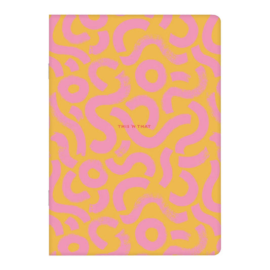 Goldbuch Street Art A5 Noktalı Defter – 48 Sayfa, 80 g/m² Premium Kağıt