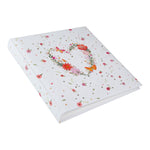 Floral Embrace Yapıştırmalı Anı Albümü - 60 Beyaz Sayfa | 30x31 cm