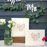 Wedding Photo Album – Our Wedding | 30x31 cm, 60 Pages,White Parchment Interleaves