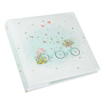 Floral Tandem Poşetli Fotoğraf Albümü - 200 Fotoğraf | 10x15 cm | Kabartmalı Kapak