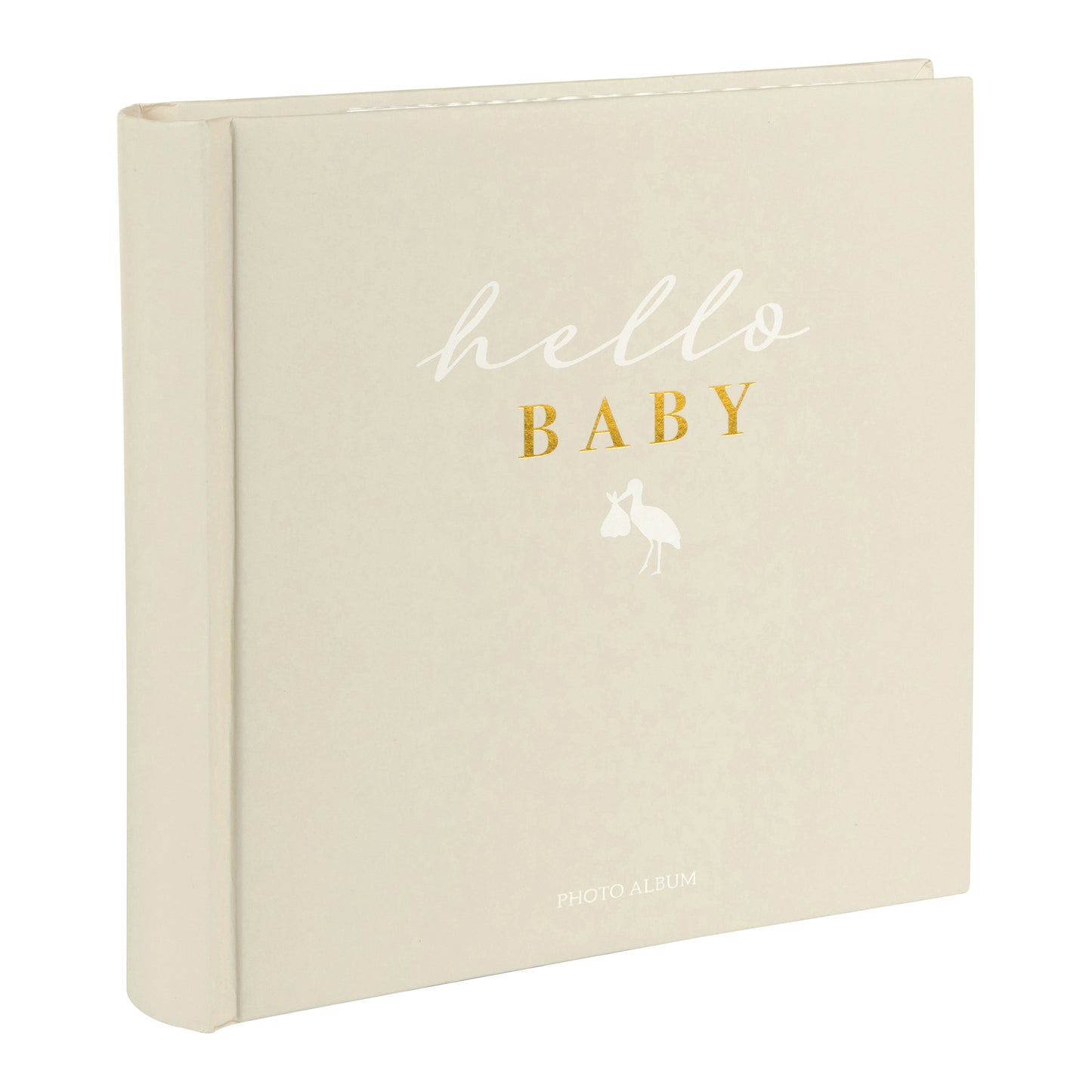 Goldbuch Fotoğraf Albümü – Hello Baby | Poşetli 10x15 cm, 200 Fotoğraf - Kırık Beyaz