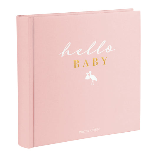 Goldbuch Fotoğraf Albümü – Hello Baby | Poşetli 10x15 cm, 200 Fotoğraf - Açık Pembe