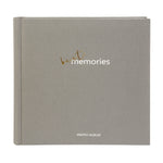 Best Memories Gri Fotoğraf Albümü Poşetli / Cepli – 200 Fotoğraf Kapasiteli, 10x15 - 23x23cm