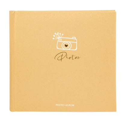 Kamera Kraft Fotoğraf Albümü Poşetli / Cepli – 200 Fotoğraf Kapasiteli, 10x15 - 23x23cm