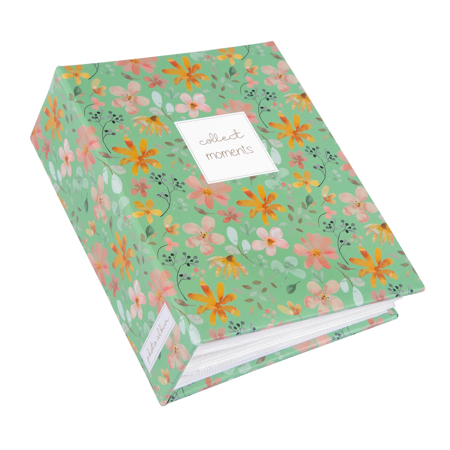 Fotoğraf Albümü – Floral Whisper | 10x15 cm, 100 Fotoğraf, Sert Kapak (2 Seçenek)
