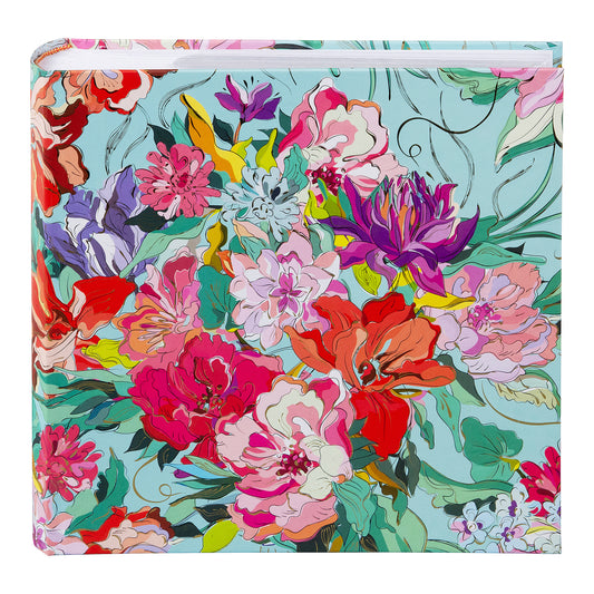 Goldbuch Turnowsky Design Slip-in Album – Velvet Bloom | 23x23 cm | for 200 Photos 10x15