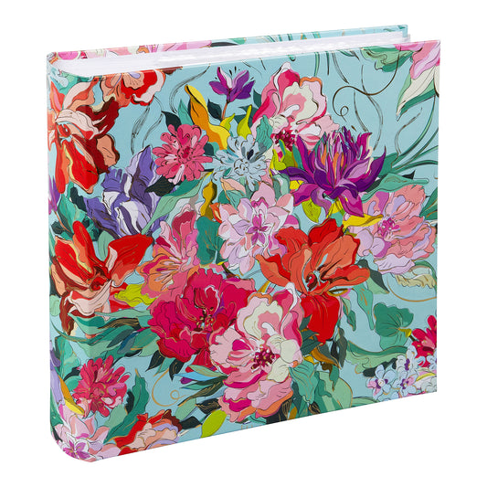Goldbuch Turnowsky Design Slip-in Album – Velvet Bloom | 23x23 cm | for 200 Photos 10x15