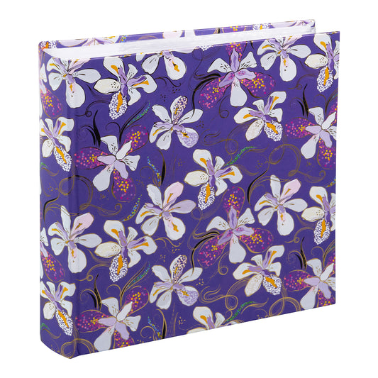 Orkide Mor Fotoğraf Albümü – 200 Fotoğraf Kapasiteli, 10x15 - 23x23cm