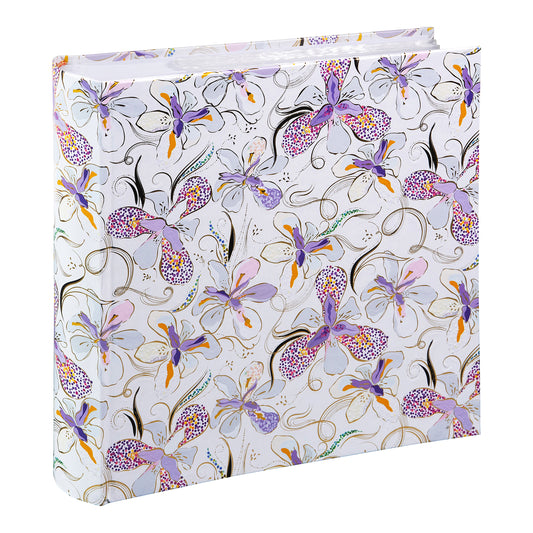 Orkide Beyaz Fotoğraf Albümü – 200 Fotoğraf Kapasiteli, 10x15 - 23x23cm