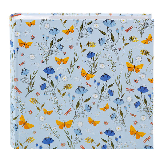 Secret Garden Blue Fotoğraf Albümü – 200 Fotoğraf Kapasiteli, 10x15 - 23x23cm