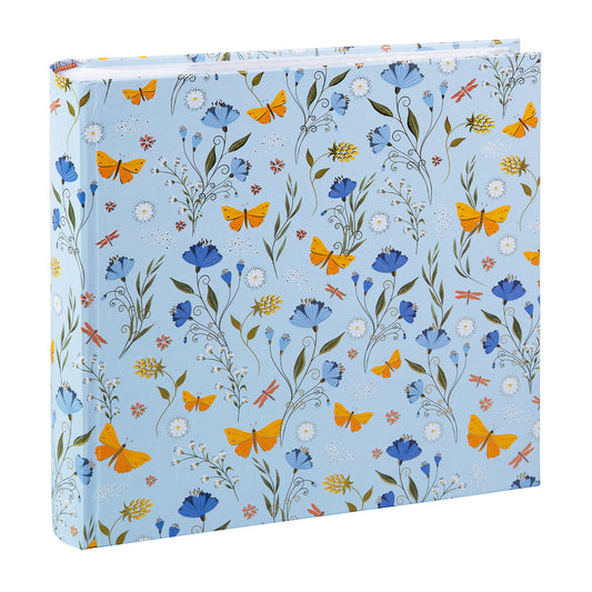 Secret Garden Blue Fotoğraf Albümü – 200 Fotoğraf Kapasiteli, 10x15 - 23x23cm