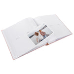 Bella Vista Poşetli Fotoğraf Albümü - 200 Fotoğraf | 10x15 cm | Keten Kapak, Roze