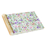 Blissful Blossom Spiralli Anı ve Çizim Albümü - 40 Beyaz Sayfa | 24x17 cm | 200 g/m², Yeşil