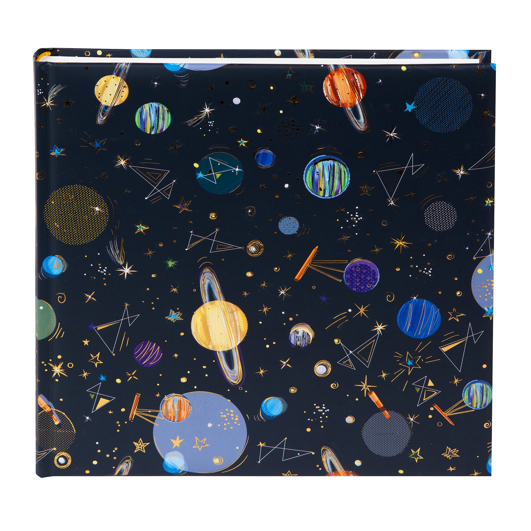 Universe Anı Albümü - 60 Beyaz Sayfa | 25x25 cm | Yapıştırmalı