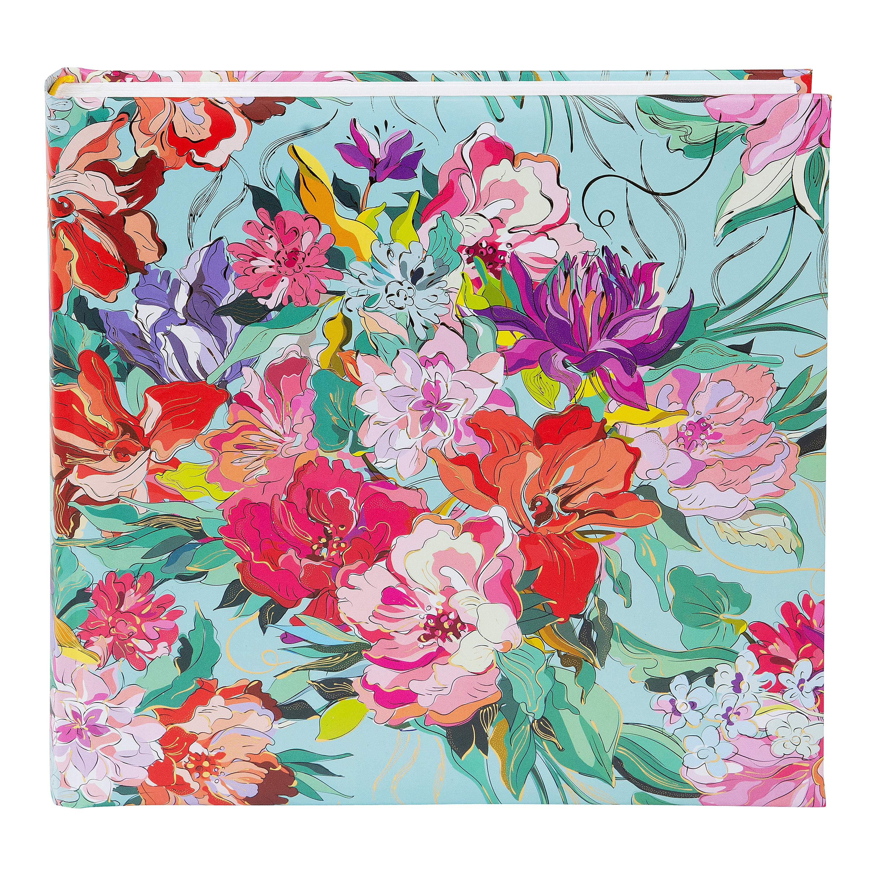 Velvet Bloom Anı Albümü - 60 Beyaz Sayfa | 25x25 cm | Yapıştırmalı