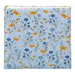 Secret Garden Blue Yapıştırmalı Fotoğraf Albümü - 60 Sayfa | 25x25 cm | Yaldızlı Kapak