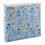 Secret Garden Blue Yapıştırmalı Fotoğraf Albümü - 60 Sayfa | 25x25 cm | Yaldızlı Kapak