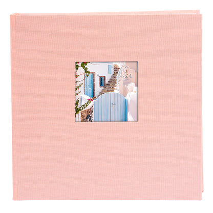 Fotoğraf Albümü – Bella Vista | Keten Kapak | 25x25 cm - Gül