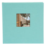 Bella Vista Fotoğraf Albümü - Aqua Keten Kapak | 25x25 cm