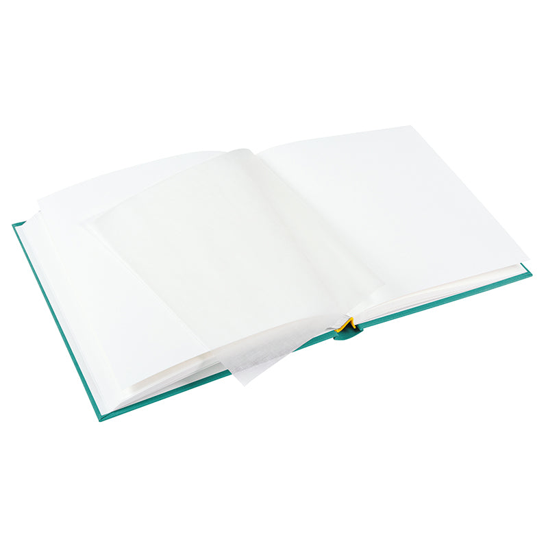 Fotoğraf Albümü – Bella Vista | Keten Kapak | 25x25 cm - Turkuaz