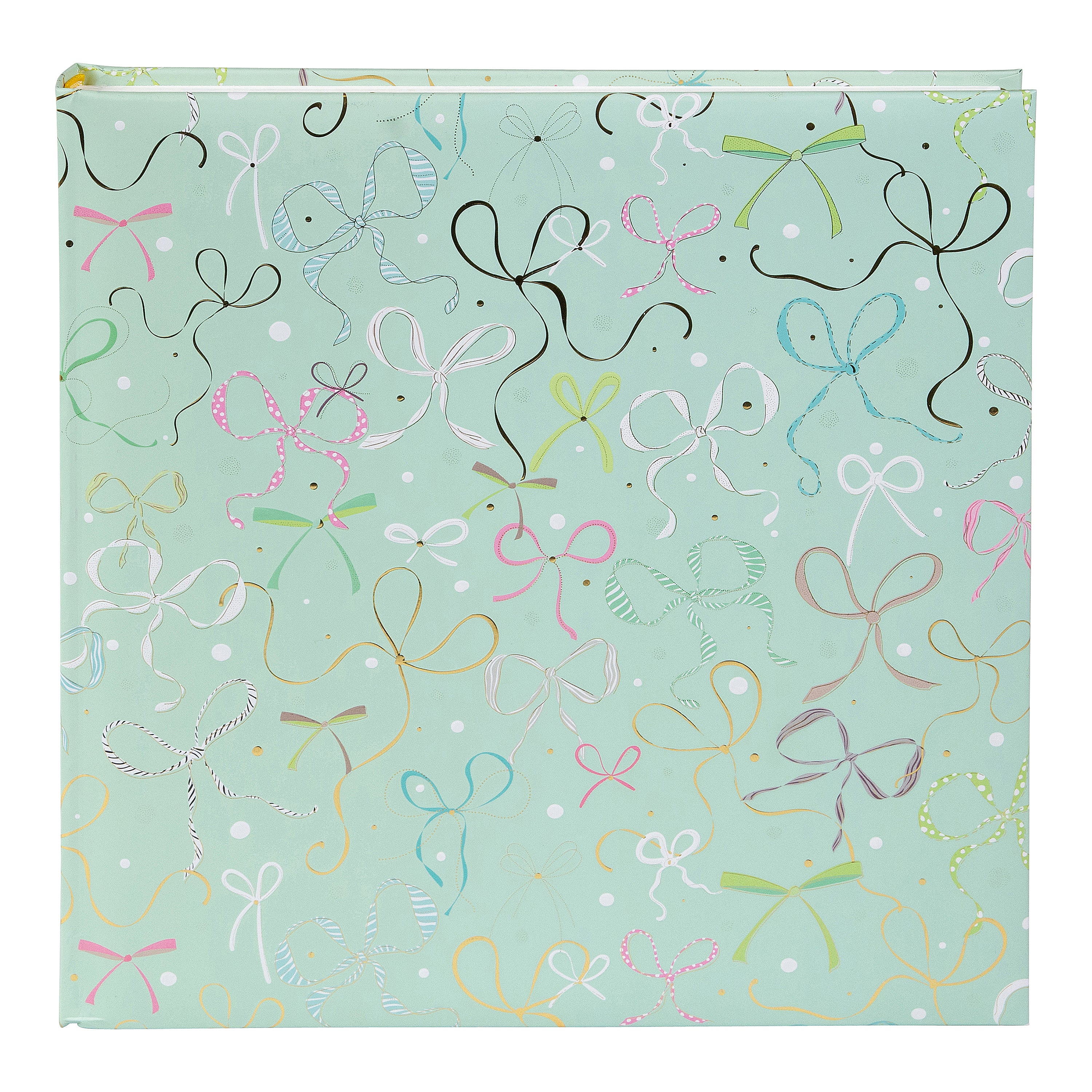 Yapıştırmalı Fotoğraf Albümü – Ribonne Mint - 30x31 cm, 60 Sayfa, Yaldızlı Kapak