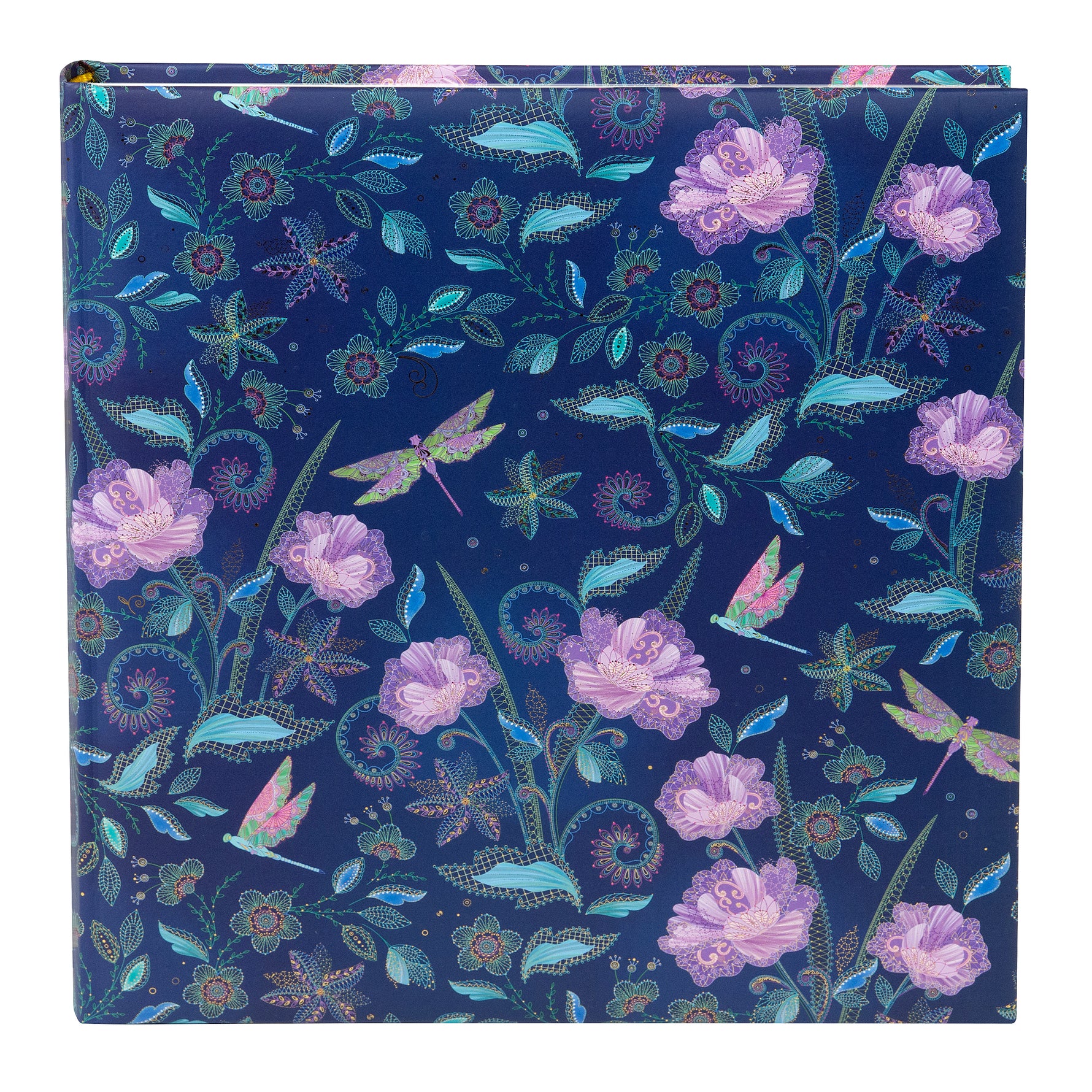 Yapıştırmalı Fotoğraf Albümü – Nature's Melody Dark - 30x31 cm, 60 Sayfa, Yaldızlı Kapak
