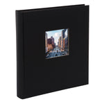 Bella Vista Yapıştırmalı Fotoğraf Albümü - Siyah Keten Kapak | 30x31 cm | 60 Siyah Sayfa