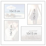 CUORI Yapıştırmalı Düğün Fotoğraf Albümü - Deri Görünümlü | 30x31 cm | 400 Fotoğraf