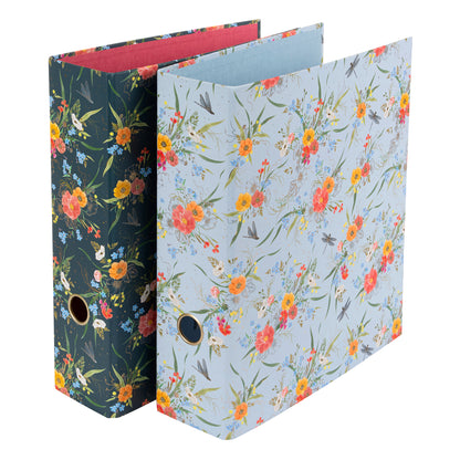 Verano Light A4 Evrak Klasörü – Gold Yaldızlı Turnowsky Tasarım, 8cm Geniş, Halka Mekanizmalı