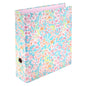Forever Spring A4 File Folder – Gold Embossed Design, 8cm Wide Lever Arch