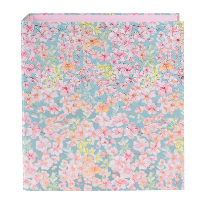 Forever Spring A4 File Folder – Gold Embossed Design, 8cm Wide Lever Arch