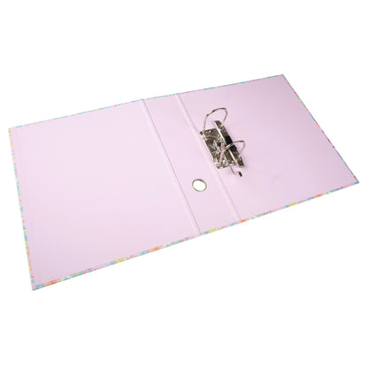 Forever Spring A4 File Folder – Gold Embossed Design, 8cm Wide Lever Arch