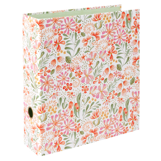 Pianata Rossa A4 Evrak Klasörü – Gold Yaldızlı, 8cm Geniş, Halka Mekanizmalı