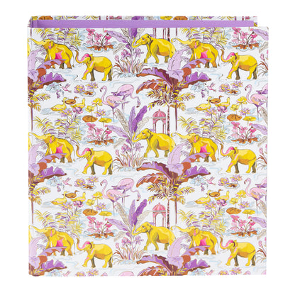 Insignia Light A4 Evrak Klasörü – Gold Yaldızlı, 8cm Geniş, Halka Mekanizmalı