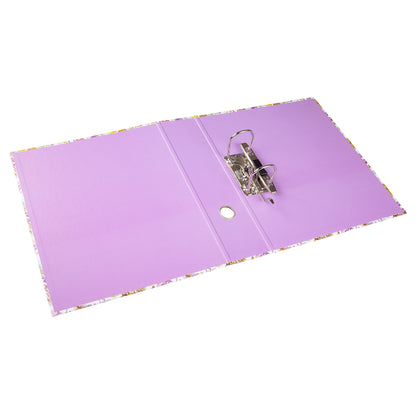 Insignia Light A4 Evrak Klasörü – Gold Yaldızlı, 8cm Geniş, Halka Mekanizmalı