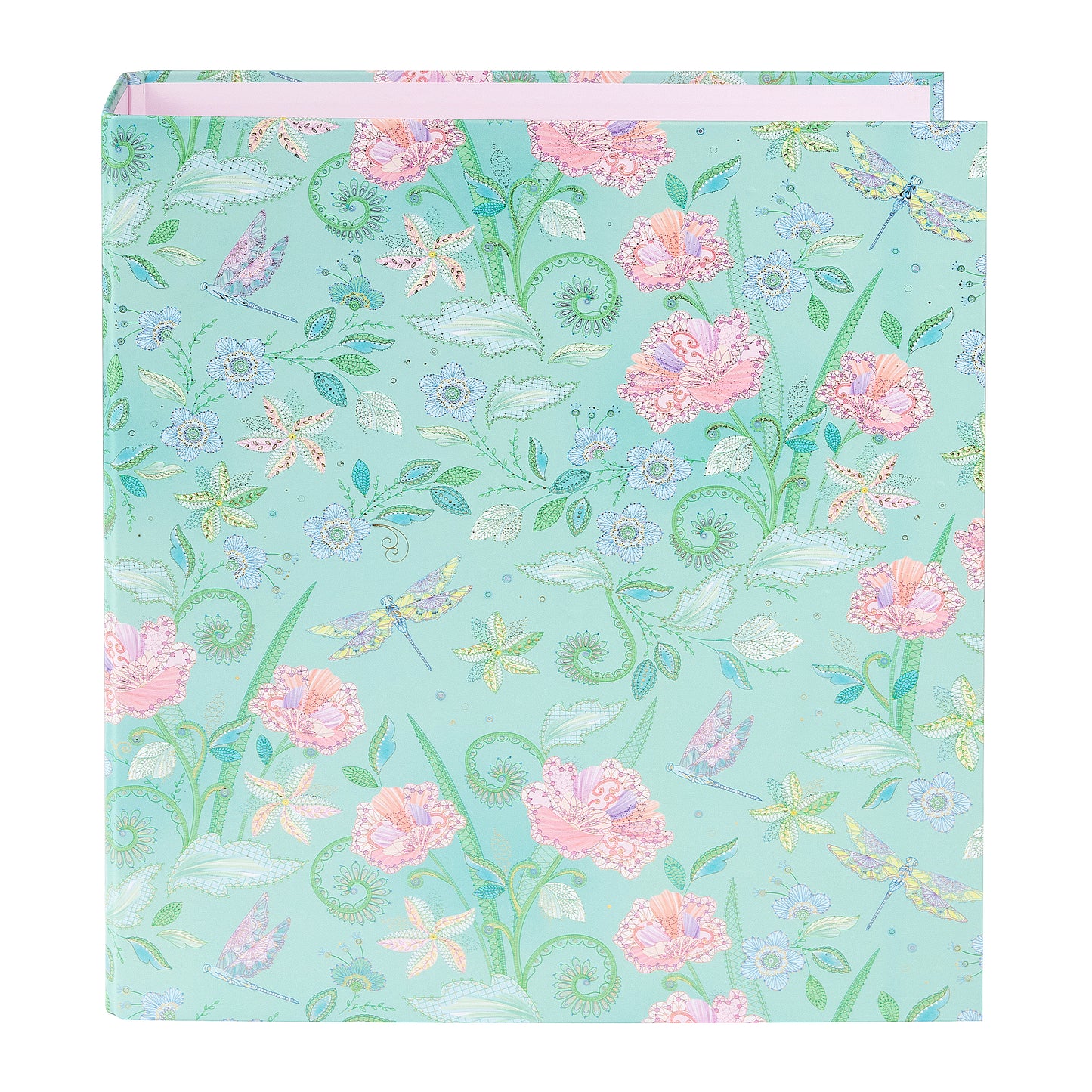 Nature’s Melody Çiçek Desenli A4 Klasör – Evrak ve Belge Düzenleyici