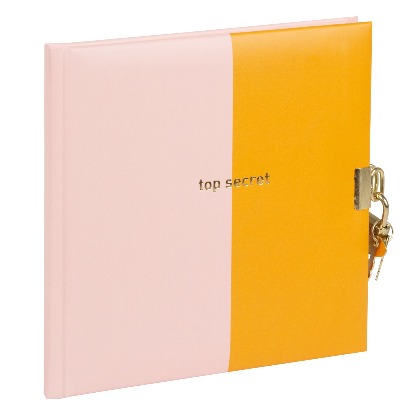Diary Coloration Top Secret | 16.5 × 16.5 cm | 96 Pages | With Lock & Embossed Cover
