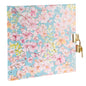 Forever Spring Günlük | 16,5 × 16,5 cm | 96 Sayfa | Kilitli Kabartmalı Kapak
