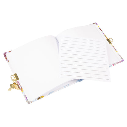 Diary Insignia | 16.5 × 16.5 cm | 96 Pages | With Lock & Embossed Cover