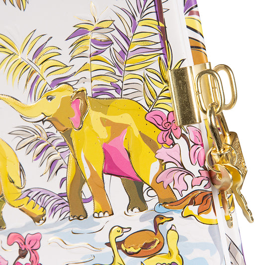 Diary Insignia | 16.5 × 16.5 cm | 96 Pages | With Lock & Embossed Cover